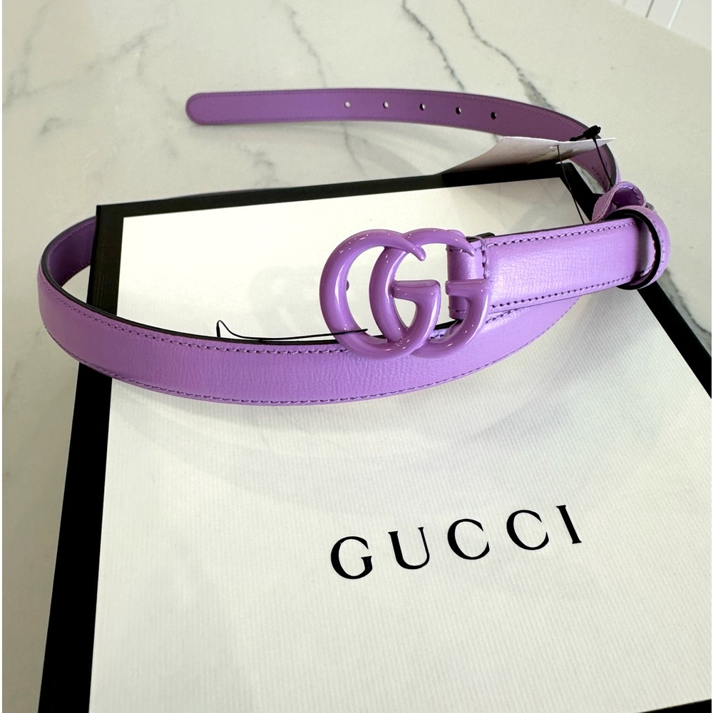 Gucci GG Logo Belt - Picture 1 of 7